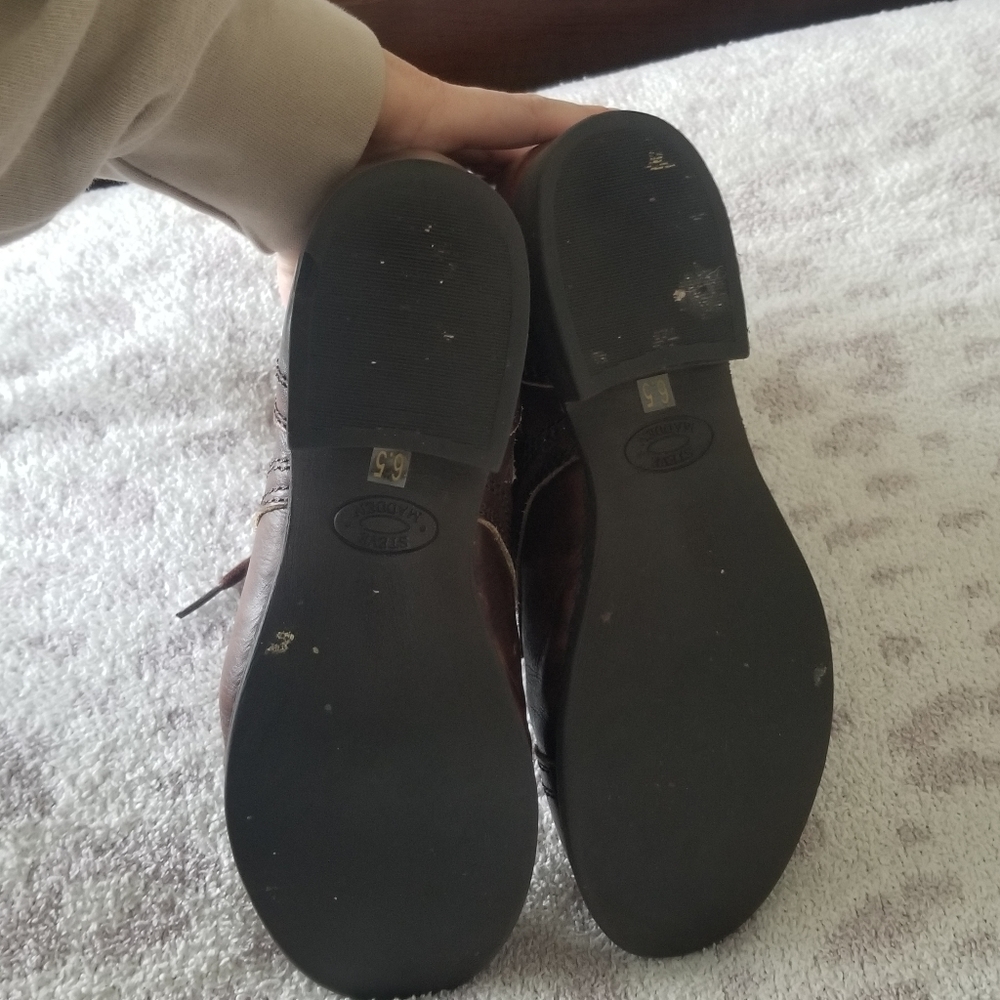Steve Madden Fall Brown Combat boots - Picture 5 of 8